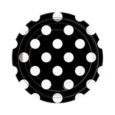 Marquee 4 Hire By Inventiva Creative Studio Black Polka Dot Paper Plates.jpg