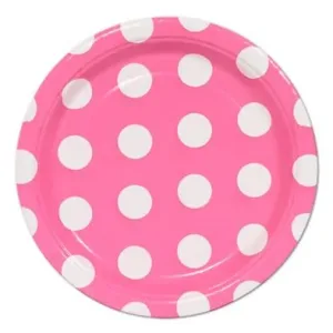 Marquee 4 Hire By Inventiva Creative Studio Pink Polka Dot Paper Plates.jpg