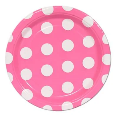 Marquee 4 Hire By Inventiva Creative Studio Pink Polka Dot Paper Plates.jpg